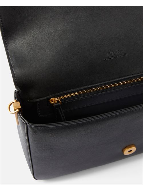 Borsa a mano media Love Bag One Slouchy in pelle con doppia tracolla PINKO | 105823A0QO/Z99Q